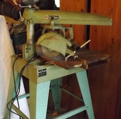 Dewalt model mbc, rel. 21 - radial arm saw with original stand for sale