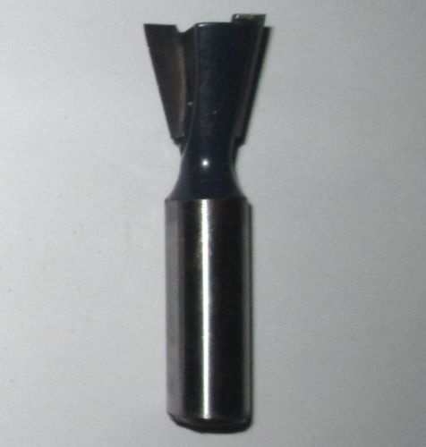 3/4&#034; cutting diameter dovetail router bit 1/2&#034; shank, 14 degree, carbide tip tct for sale