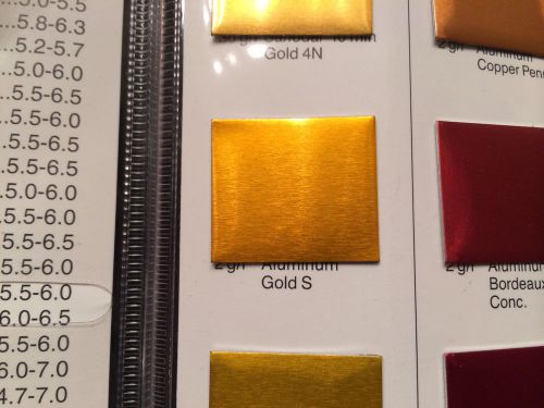 Gold S Anodizing Dye - 3 Gallons