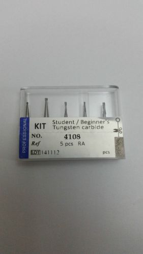 Clinic Kit   No.4108 Student / Beginners Tungsten Carbide RA. Low speed