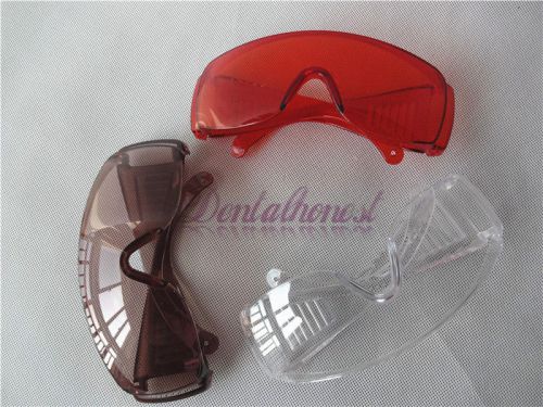 3PCS Protective Goggles Glasses for Dental Curing Light Medical Lab Tools