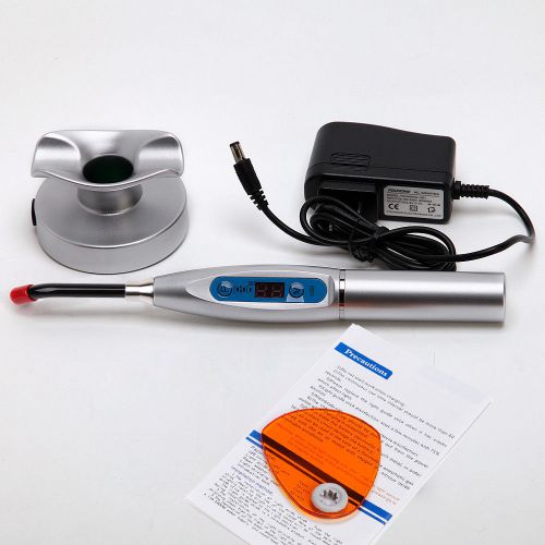 Dental curing light led lamp wireless cordless 1500mw t1 skysea on sale silver for sale