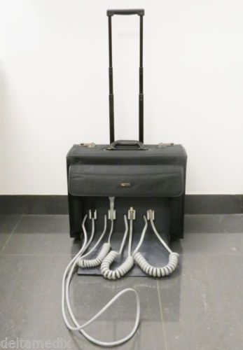 Dental Unit Portable Mobile Professional Suitcase Cleaning Unit Suction USA M4