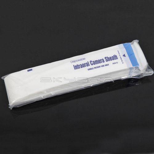 50 disposable dental oral intraoral camera sleeve/sheath/cover 5.0 mega pixels for sale