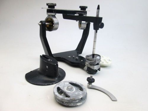 Hanau Wide-Vue Dental Lab Occlusion Instrument Articulator w/ Storage Case