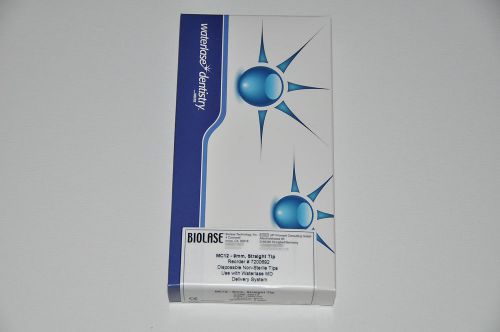 Biolase Waterlase MD MC12 Straight Tips 2 pk, NEW! PN 7200692