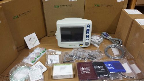 Criticare monitor 8100ep1 ngenuity w/co2 and printer *new* free starter kit! for sale