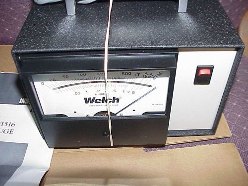 Welch hwb-1515  vacuum gauge .0-5000 micron . for sale