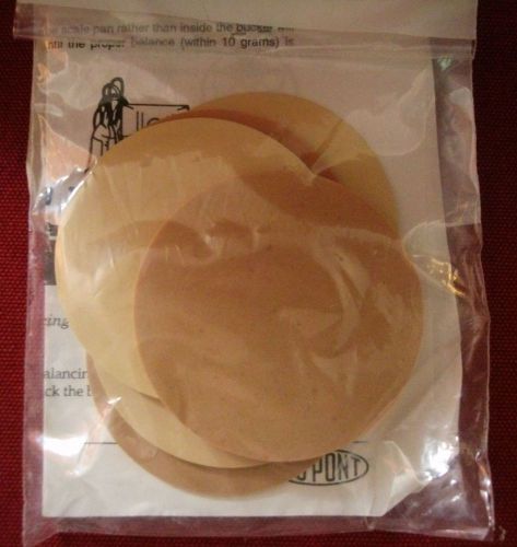 Sorvall 00335 balancing discs rubber, 6ea/pk for rc centrifuging blood units for sale