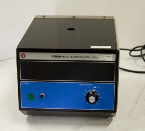 Fisher Micro Centrifuge Model 235A (SEE VIDEO)
