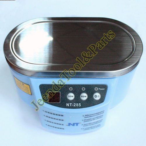 Digital ultrasonic cleaner double vibration nt-285 jewelry mobile spectacles new for sale