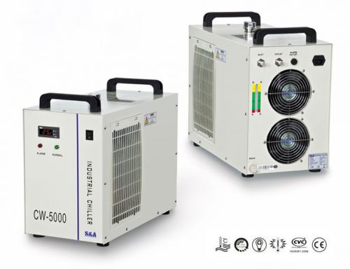 Cw-5000ag 220v industrial generator water chiller for 120w co2 laser tube for sale