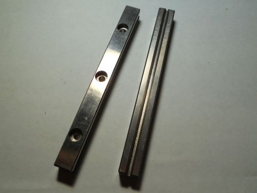 2 x optical linear ball bearing slide rails  15mm high x 19mm wide x 6&#034; long for sale