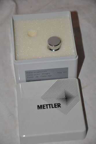 Mettler 50g calibration weight me-216502 for sale