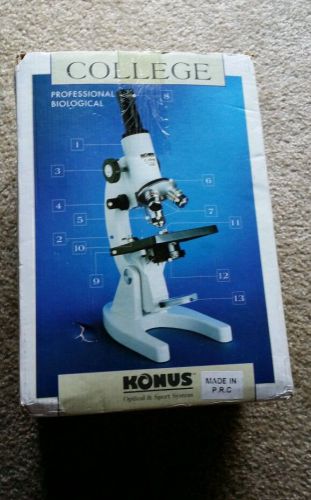 Konus USA College 600x Biological Monocular Microscope