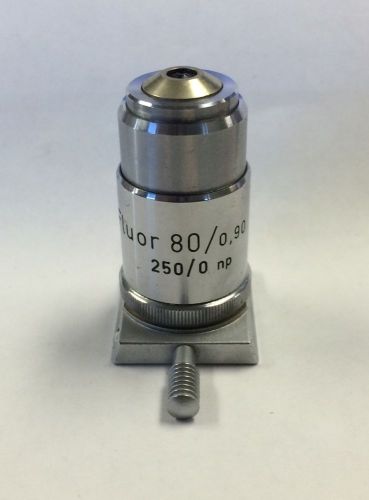 Reichert Fluor 80x/0,90, 250/0 np Objective Lens for Me F2 Camera Microscope
