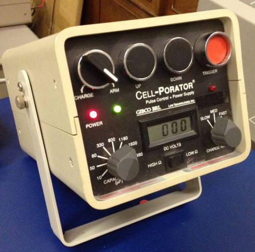 GIBCO BRL Cell-Porator Pulse Control &amp; Power Supply Cat. Series 1600