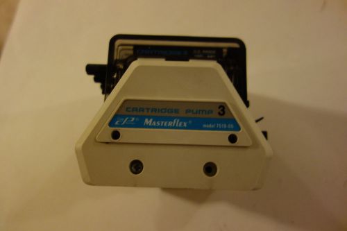 Masterflex l/s  3-roller cartridge pump head 7519-05 with 4 54321 cartridges for sale
