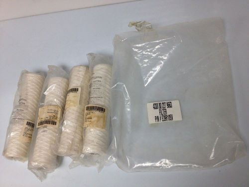 Lot of 4 SPIRAL WOUND SINGLE FILTERING MEDIA RESPONSE - E39R10SV