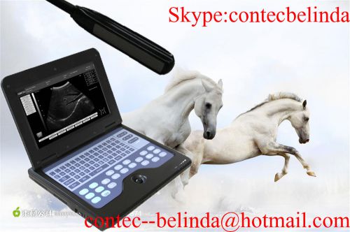 10.1 Inch Portable 7.5MHZ Rectal Probe For VET Veterinary B-ultrasound Scanner