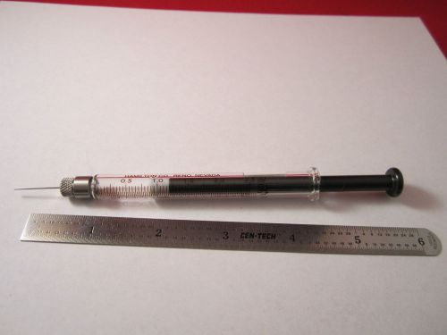 Hamilton glass syringe 2.5 ml gas chromatography bin#1c for sale