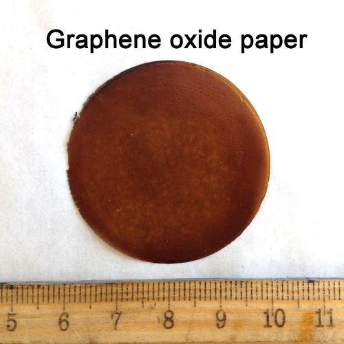 Graphene Oxide Papers, Diameter: ~ 40 mm, Thickness: ~3 um