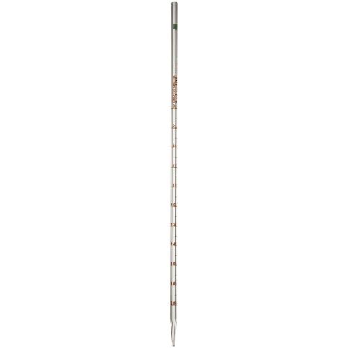Class b: glass measuring transfer pipet w/mohr tip: 2.0ml for sale