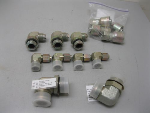 Lot Misc Hydraulic Fitting(s) Parker, etc NEW F18 (1418)