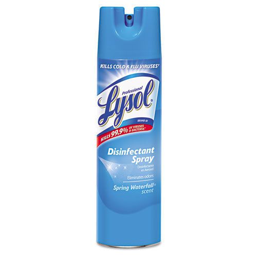 Professional lysol brand disinfectant spray, spring scent, 19 oz. aerosol for sale