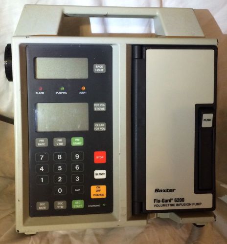 Baxter flo-gard 6200 iv pump for sale