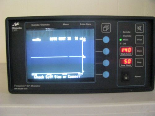 Ohmeda 2300 finapres blood pressure monitor for sale