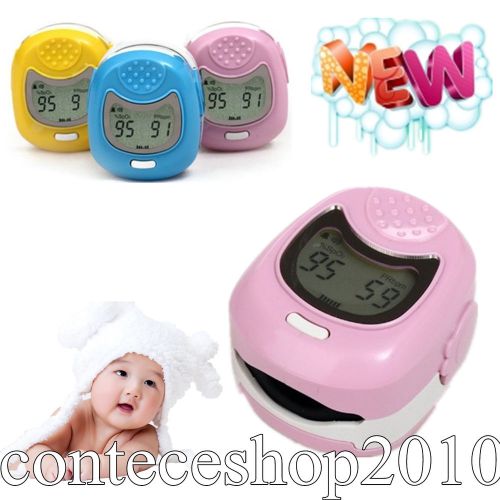 Contec cute&amp;smart children fingertip pulse oximeter,spo2 monitor,pink cms50qa for sale