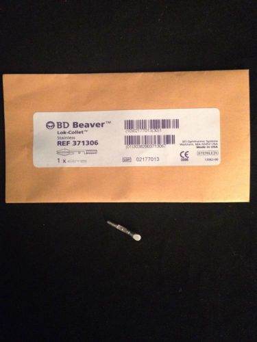 NEW BD Beaver Lok-Collet Stainless Collet Chuck Artho REF 371306