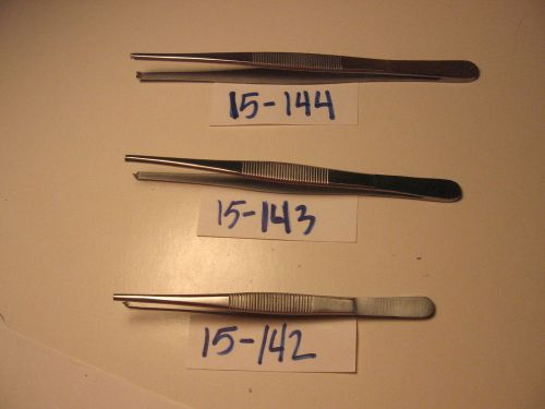 TISSUE FORCEP SET OF 3 (15-142,15-143,15-144) (S)