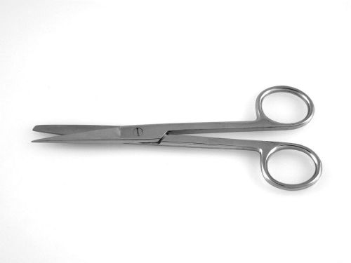 Disposable Operating Scissors 6.5&#034; Sharp-Blunt Straight, 12/Pack Surgical Inst