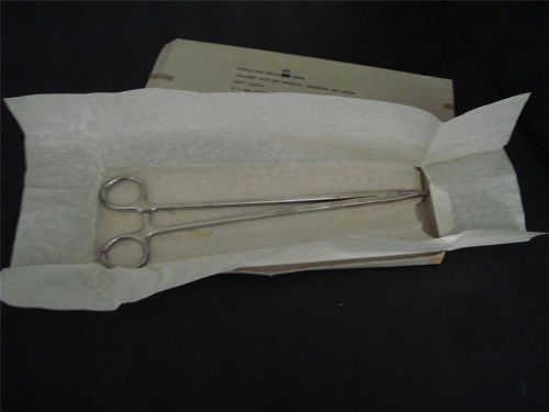 Vintage columbia masson suture needle holder, 10 1/2&#034;,  korean war, new in box for sale