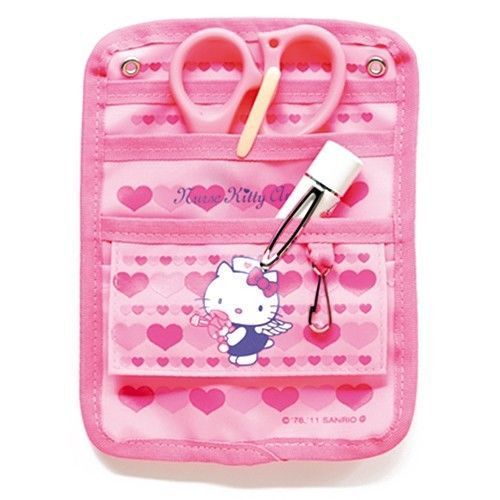 New! Hello Kitty surgical medical nurse scissors  SANRIO &#034;Organizer pocket&#034;Pink