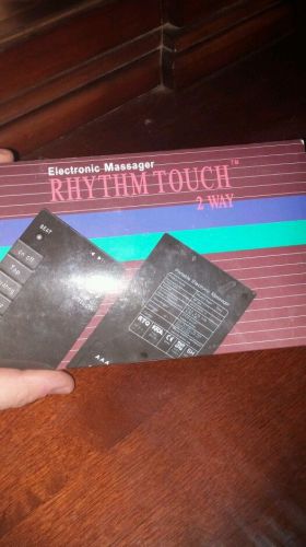 RHYTHM TOUCH. FULL SET PAD. FEET AND ACU-PEN PRESSURE POINT ACTIVATOR PEN NEW