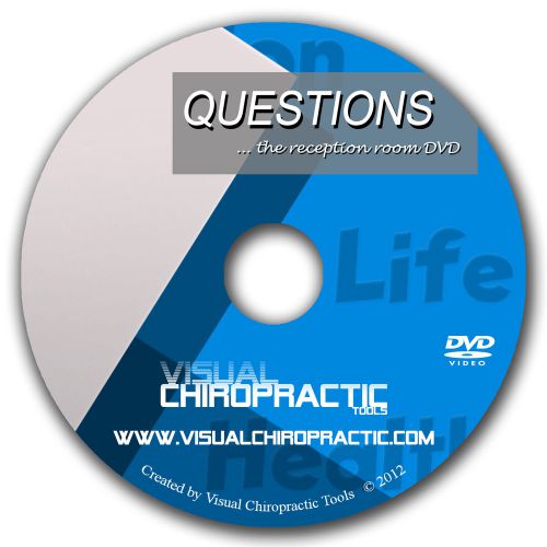 *New* Questions DVD Chiropractic Patient Education