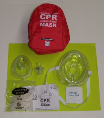 BUY 1 GET 1 FREE Adult/Child and Seperate CPR Mask for Infants