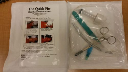 Adult cricothyrotomy kit , airway kit, emergency airway, intubation, cric kit for sale