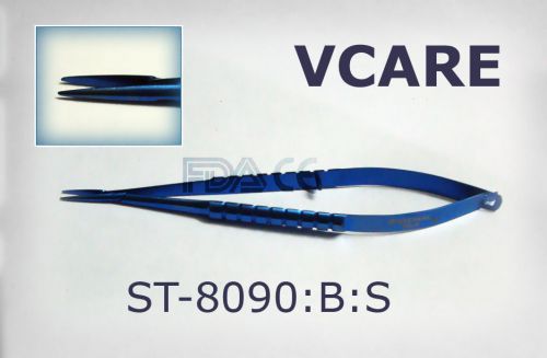 Barraquer Needle Holder Straight Delicate Jaws without catch Titanium FDA &amp; CE