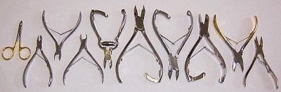 Set of 10 pcs.  cutical &amp; nail cutters, for nail care for sale
