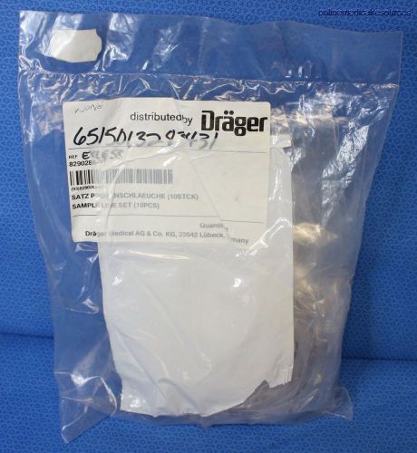 DRAGER CO2 Sample Line Set Box of 10 8290286-07 Scio ?