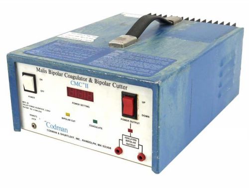 Codman 80-1140 cmc-ii electrosurgical malis bipolar coagulator/cutter controller for sale