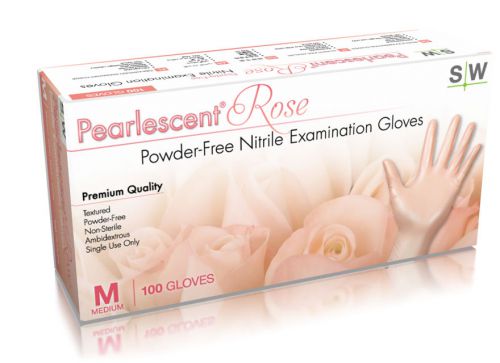 Rose disposable nitrile latex-free 1000 gloves all sizes dental tattoo lab vet for sale