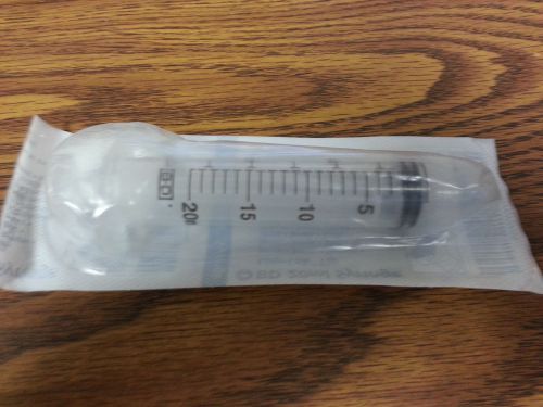 5 bd 20ml syringe luer-lok tip 302830 syringe only individually wrapped for sale