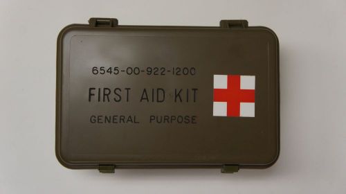 US Military General Purpose First Aid Kit Water Proof Case NSN-6545-00-922-1200