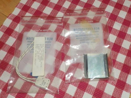 NCR CORP. Microfiche Film Reader Spare Parts-socket &amp; unknown piece