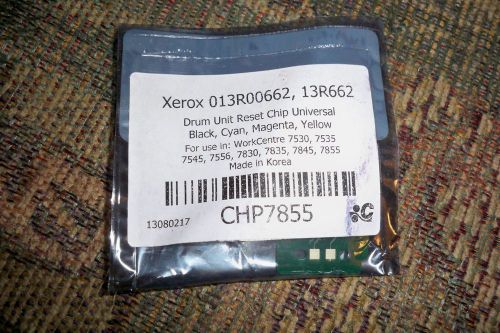 Xerox color drum reset chip 013r00662 13r662 for wc 7525 7530 7535 7545 7556 for sale